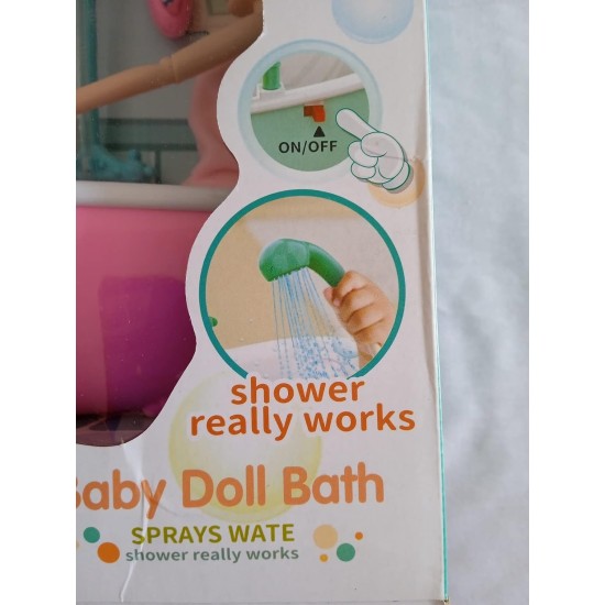 Game bride take shower in bath with real water - high materials, model 2022 Game bride take shower in bath with real water - high materials, model 2022