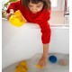 Generic 4 Pcs Squeaky Rubber Duck Family Toy Set for Baby and Toddlers | Baby Bathing, Floating, Water Pool, Tub Toys | Soft Duck Family - 1 Parent Duck with Squeaky Sound and 3 Child Ducks (01-Duck) Generic 4 Pcs Squeaky Rubber Duck Family Toy Set for Baby and Toddlers | Baby Bathing, Floating, Water Pool, Tub Toys | Soft Duck Family - 1 Parent Duck with Squeaky Sound and 3 Child Ducks (01-Duck)