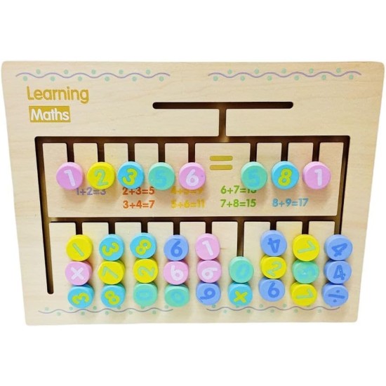 W21-23 Kids Maze Math Game Maze Color 286