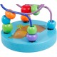 wooden Cartoon Animal Chassis Rhinoceros Pattern Circle Mini Beads Maze Educational Toy for Kids Hand Eye Coordination Toy wooden Cartoon Animal Chassis Rhinoceros Pattern Circle Mini Beads Maze Educational Toy for Kids Hand Eye Coordination Toy