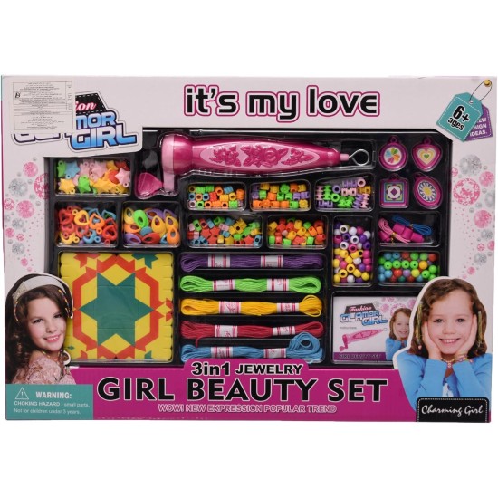 High Quality Beading machine for girls large size For Kids For Endless Hours Of Entertainment - Multi Colour High Quality Beading machine for girls large size For Kids For Endless Hours Of Entertainment - Multi Colour