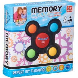 Plastic educational memory game toy with lights and sounds quiz game - Multi Color