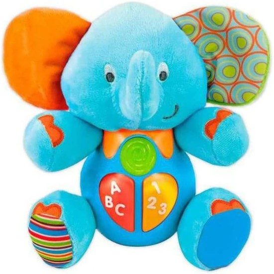 Winfun - Sing N Learn With Me Timber The Elephant Blue - 000689 Winfun - Sing N Learn With Me Timber The Elephant Blue - 000689