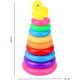 Generic Colorful Stacking Rings for Babies & Toddlers - Sensory Play Set Rainbow Stacking Toy - Baby Play with learning