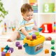 MRUD Baby Plastic First's Block Shapes&Sorter,16 Blocks,ABCD Blocks with Basket,Toys for 6 Months to 2 Yrs Old Kids for Boys&Girls,Multicolor MRUD Baby Plastic First's Block Shapes&Sorter,16 Blocks,ABCD Blocks with Basket,Toys for 6 Months to 2 Yrs Old Kids for Boys&Girls,Multicolor