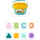 MRUD Baby Plastic First's Block Shapes&Sorter,16 Blocks,ABCD Blocks with Basket,Toys for 6 Months to 2 Yrs Old Kids for Boys&Girls,Multicolor MRUD Baby Plastic First's Block Shapes&Sorter,16 Blocks,ABCD Blocks with Basket,Toys for 6 Months to 2 Yrs Old Kids for Boys&Girls,Multicolor