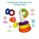 Montessori Toys Colorful Stacking Rings for Infants and Toddlers - Sensory Toys Set with Multiple Colors - Educational Toys for Baby (Smile)