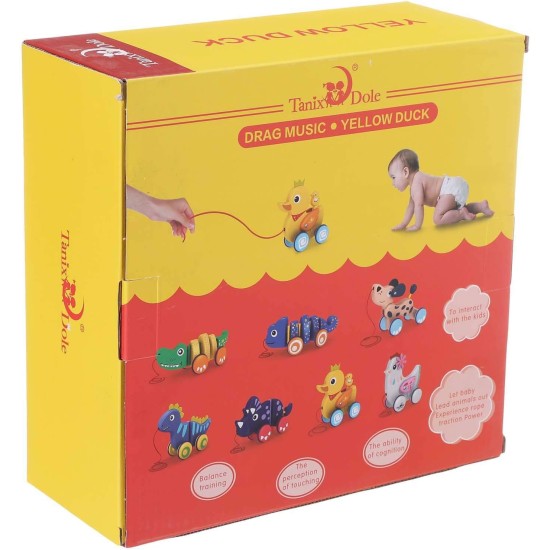 Tanix Dole Duck Push and Pull Toy Tanix Dole Duck Push and Pull Toy