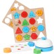Cartoon Wood Geometric Shape Matching Blocks Cognitive Developmental Colors for Girls Boys Cartoon Wood Geometric Shape Matching Blocks Cognitive Developmental Colors for Girls Boys
