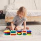 ChaneeHann Wooden Montessori Toy, Wooden Toy from 1 Year, Sorting & Stacking Toy, Montessori Educational Toy, Gift for Boys & Girls from 1 2 3 Years ChaneeHann Wooden Montessori Toy, Wooden Toy from 1 Year, Sorting & Stacking Toy, Montessori Educational Toy, Gift for Boys & Girls from 1 2 3 Years