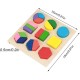 Educational Wooden Puzzles Toy Kids Geometric Shape Block Building Puzzle Game Cognitive Matching Early Learning Tool Set (#1) Educational Wooden Puzzles Toy Kids Geometric Shape Block Building Puzzle Game Cognitive Matching Early Learning Tool Set (#1)
