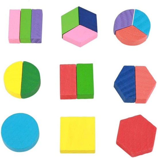 Educational Wooden Puzzles Toy Kids Geometric Shape Block Building Puzzle Game Cognitive Matching Early Learning Tool Set (#1) Educational Wooden Puzzles Toy Kids Geometric Shape Block Building Puzzle Game Cognitive Matching Early Learning Tool Set (#1)