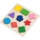 Educational Wooden Puzzles Toy Kids Geometric Shape Block Building Puzzle Game Cognitive Matching Early Learning Tool Set (#1) Educational Wooden Puzzles Toy Kids Geometric Shape Block Building Puzzle Game Cognitive Matching Early Learning Tool Set (#1)
