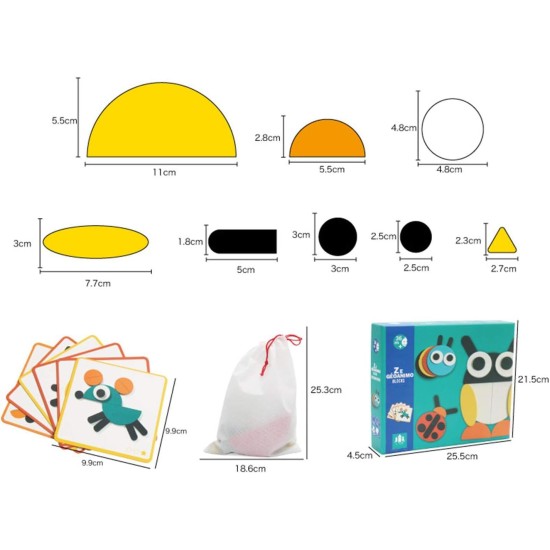 Kids assembling puzzles children educational toys diy puzzles animal theme transform mode stacking kit toys-s Kids assembling puzzles children educational toys diy puzzles animal theme transform mode stacking kit toys-s