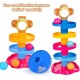 MR Roll Ball Tower for Toddlers, Ball Drop and Roll Swirling Tower Educational Brain Development Toy Activity & Learning Monkey Toys for Kids Best Gift for Children(5 Layer) Set of 1 MR Roll Ball Tower for Toddlers, Ball Drop and Roll Swirling Tower Educational Brain Development Toy Activity & Learning Monkey Toys for Kids Best Gift for Children(5 Layer) Set of 1
