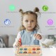 Magnetic Game Labyrinth Toy from 2 3 4 5 6 Years Sorting Game Learning Games Montessori Toy Gift for Girls Boys Birthday, Wooden Toy, Busy Board for Learning Colours, Numbers, Motor Skills