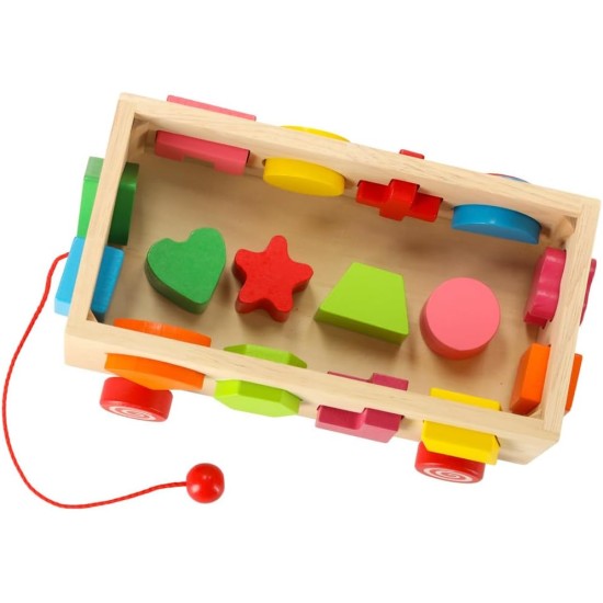 WOODEN EDUCATIONAL TOY MATCH SHAPES WOODEN EDUCATIONAL TOY MATCH SHAPES