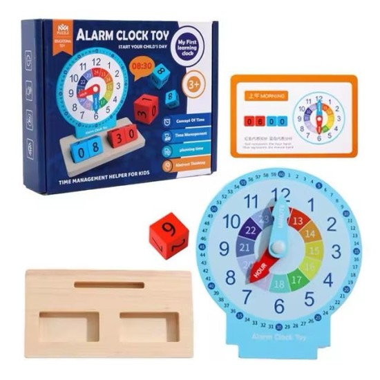 Teaching Clock - Telling Time Teaching Clock | Student Clock, Teaching & Demonstration Clock, Educational Toy Develops Time and Early Math Skills, Clock for Learning Teaching Clock - Telling Time Teaching Clock | Student Clock, Teaching & Demonstration Clock, Educational Toy Develops Time and Early Math Skills, Clock for Learning