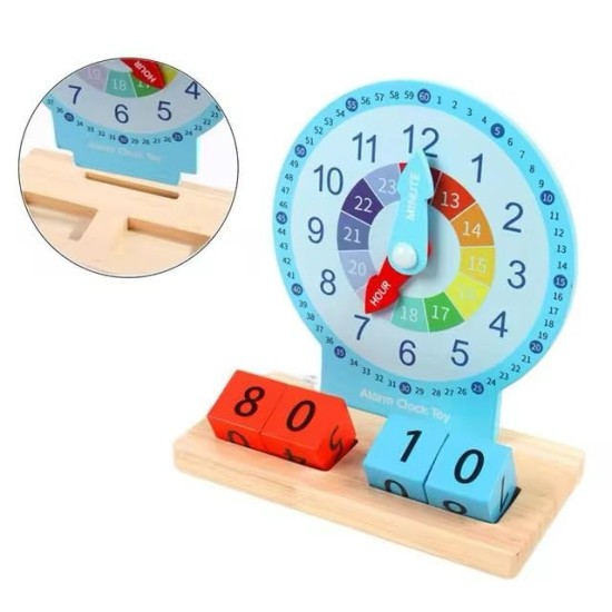 Teaching Clock - Telling Time Teaching Clock | Student Clock, Teaching & Demonstration Clock, Educational Toy Develops Time and Early Math Skills, Clock for Learning Teaching Clock - Telling Time Teaching Clock | Student Clock, Teaching & Demonstration Clock, Educational Toy Develops Time and Early Math Skills, Clock for Learning