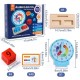 Teaching Clock - Telling Time Teaching Clock | Student Clock, Teaching & Demonstration Clock, Educational Toy Develops Time and Early Math Skills, Clock for Learning Teaching Clock - Telling Time Teaching Clock | Student Clock, Teaching & Demonstration Clock, Educational Toy Develops Time and Early Math Skills, Clock for Learning