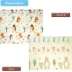 Baby Mat, Play Mat for Children, Foldable Non-Slip Reversible Mat for Babies and Children, XPE Foam and with Carry Bag