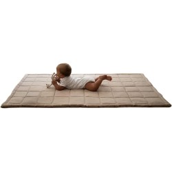 Baby and Toddler Cotton Play Mat, Machine Washing, Crawling Mat for Floor, Kids Play Mats, Rug, Pad, Soft Thick Playmats for Infants, Tummy Time, Toddlers. Crawl Carpet