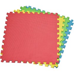 COOLBABY 4 Piece Set Baby Play Mat EVA Foam Baby Puzzle Mat Floor Crawling Mat 60 * 60cm Multicolor