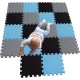 MQIAOHAM® children puzzle mat play mat squares play mat tiles baby mats for floor puzzle mat soft play mats girl playmat carpet interlocking foam floor mats for baby black blue grey 104107112 MQIAOHAM® children puzzle mat play mat squares play mat tiles baby mats for floor puzzle mat soft play mats girl playmat carpet interlocking foam floor mats for baby black blue grey 104107112