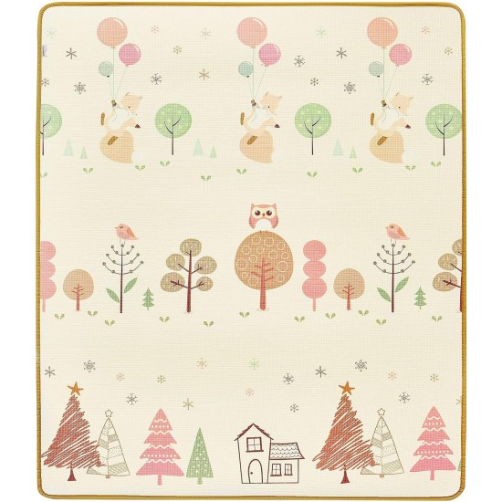 Mamabrum Baby Crawling Mat, Baby Carpet, Play Mat, 150 x 180 x 1.0 cm, Non-Toxic Floor Mat, Thickened Enlarged Foam Mat, Rolled, Waterproof, Non-Slip, Portable, Forest and Mountains Mamabrum Baby Crawling Mat, Baby Carpet, Play Mat, 150 x 180 x 1.0 cm, Non-Toxic Floor Mat, Thickened Enlarged Foam Mat, Rolled, Waterproof, Non-Slip, Portable, Forest and Mountains