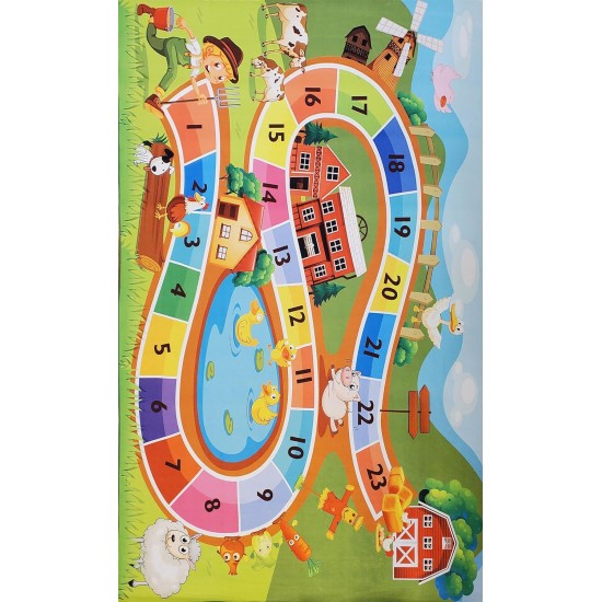 Town City Road Traffic Floor Kids Play Mat 150 x 200 cm Non-Slip Playmats ABC, Numbers, Animals Educational Map Mat for Kids Room Classroom (3dkc08) Town City Road Traffic Floor Kids Play Mat 150 x 200 cm Non-Slip Playmats ABC, Numbers, Animals Educational Map Mat for Kids Room Classroom (3dkc08)