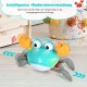 Anveltech Crawling Crab Baby Toy, Crawling Toy with Automatic Avoidance Crawling Crab Toy for Babies with Lights and Music Motor Skills Toy for Boys and Girls Anveltech Crawling Crab Baby Toy, Crawling Toy with Automatic Avoidance Crawling Crab Toy for Babies with Lights and Music Motor Skills Toy for Boys and Girls