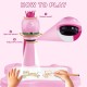 BAKAM Drawing Projector Table for Kids, Trace and Draw Projector Toy with Light & Music, Child Smart Projector Sketcher Desk, Learning Projection Painting Machine for Boy Girl 3-8 Years Old (Pink) BAKAM Drawing Projector Table for Kids, Trace and Draw Projector Toy with Light & Music, Child Smart Projector Sketcher Desk, Learning Projection Painting Machine for Boy Girl 3-8 Years Old (Pink)