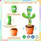 Dancing Talking Cactus Baby Toy (Re-chargeable), Mimicking Recording Toy Repeats What You Say, Singing 120 Songs Toddler Toys Gifts for Valentine's Day Easter for Kids Autism Toys for Kids Dancing Talking Cactus Baby Toy (Re-chargeable), Mimicking Recording Toy Repeats What You Say, Singing 120 Songs Toddler Toys Gifts for Valentine's Day Easter for Kids Autism Toys for Kids
