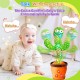 Dancing Talking Cactus Baby Toy (Re-chargeable), Mimicking Recording Toy Repeats What You Say, Singing 120 Songs Toddler Toys Gifts for Valentine's Day Easter for Kids Autism Toys for Kids Dancing Talking Cactus Baby Toy (Re-chargeable), Mimicking Recording Toy Repeats What You Say, Singing 120 Songs Toddler Toys Gifts for Valentine's Day Easter for Kids Autism Toys for Kids