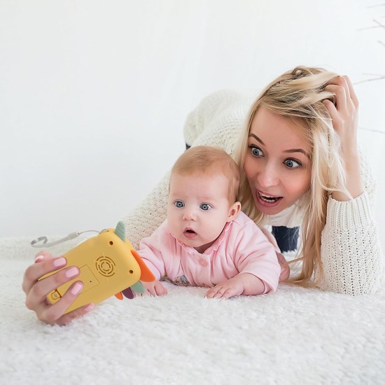 Felly Toy 1 Year Baby Mobile Phone, Toy from 6 9 Months Baby Phone, Learning Fun Smart Phone with Songs Sounds Words Phrases and Flashing Lights, Children's Toy Gift 1 Year Girl Felly Toy 1 Year Baby Mobile Phone, Toy from 6 9 Months Baby Phone, Learning Fun Smart Phone with Songs Sounds Words Phrases and Flashing Lights, Children's Toy Gift 1 Year Girl