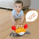 Jovicos Crab Baby Toy from 1 2 3 Years, Crawling Crab Toy from 6 7 8 9 10 Months, Children's Toy from 1-3 Years Boy Girl Gift for Children Tummy Time Toys (Orange) Jovicos Crab Baby Toy from 1 2 3 Years, Crawling Crab Toy from 6 7 8 9 10 Months, Children's Toy from 1-3 Years Boy Girl Gift for Children Tummy Time Toys (Orange)