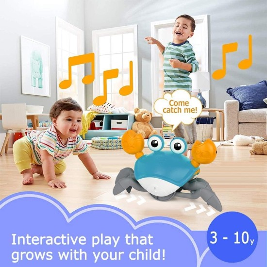 KLQQLK Crawling Crab Baby Toy| Infant Tummy Time Toys 3 4 5 6 7 8 9 10 11 12 Babies Boy 3-6 6-12 Learning Crawl 9-12 12-18 Walking Toddler 36 Months Old Music Development Interactive Birthday Gift KLQQLK Crawling Crab Baby Toy| Infant Tummy Time Toys 3 4 5 6 7 8 9 10 11 12 Babies Boy 3-6 6-12 Learning Crawl 9-12 12-18 Walking Toddler 36 Months Old Music Development Interactive Birthday Gift
