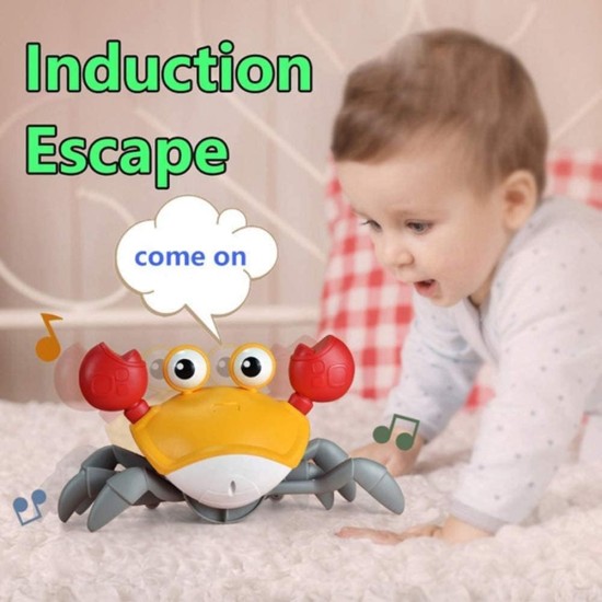 KLQQLK Crawling Crab Baby Toy| Infant Tummy Time Toys 3 4 5 6 7 8 9 10 11 12 Babies Boy 3-6 6-12 Learning Crawl 9-12 12-18 Walking Toddler 36 Months Old Music Development Interactive Birthday Gift KLQQLK Crawling Crab Baby Toy| Infant Tummy Time Toys 3 4 5 6 7 8 9 10 11 12 Babies Boy 3-6 6-12 Learning Crawl 9-12 12-18 Walking Toddler 36 Months Old Music Development Interactive Birthday Gift