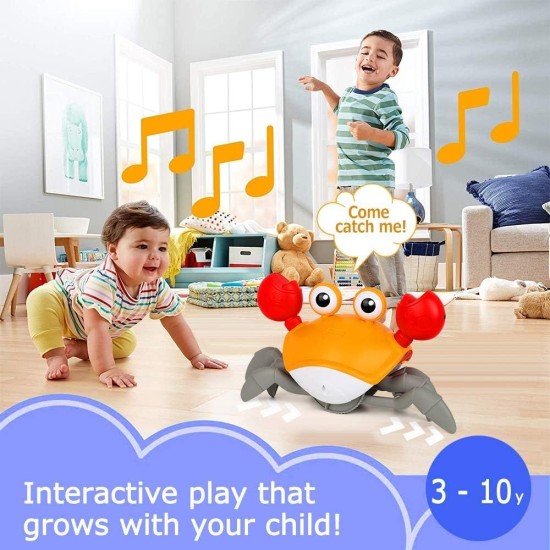 KLQQLK Crawling Crab Baby Toy| Infant Tummy Time Toys 3 4 5 6 7 8 9 10 11 12 Babies Boy 3-6 6-12 Learning Crawl 9-12 12-18 Walking Toddler 36 Months Old Music Development Interactive Birthday Gift KLQQLK Crawling Crab Baby Toy| Infant Tummy Time Toys 3 4 5 6 7 8 9 10 11 12 Babies Boy 3-6 6-12 Learning Crawl 9-12 12-18 Walking Toddler 36 Months Old Music Development Interactive Birthday Gift