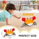 KLQQLK Crawling Crab Baby Toy| Infant Tummy Time Toys 3 4 5 6 7 8 9 10 11 12 Babies Boy 3-6 6-12 Learning Crawl 9-12 12-18 Walking Toddler 36 Months Old Music Development Interactive Birthday Gift KLQQLK Crawling Crab Baby Toy| Infant Tummy Time Toys 3 4 5 6 7 8 9 10 11 12 Babies Boy 3-6 6-12 Learning Crawl 9-12 12-18 Walking Toddler 36 Months Old Music Development Interactive Birthday Gift