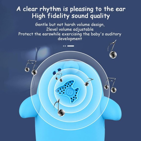 PATPAT® Toy Phone for Kids, Toy Mobile with Silicone Cartoon Shark Case, Dummy Phone for Babies, Kids Mobile Toy, Baby Musical Toy Dummy Mobile Phone with Light Sound Lullabies for Boys Girls - Blue PATPAT® Toy Phone for Kids, Toy Mobile with Silicone Cartoon Shark Case, Dummy Phone for Babies, Kids Mobile Toy, Baby Musical Toy Dummy Mobile Phone with Light Sound Lullabies for Boys Girls - Blue