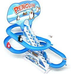 Penguin Flying Game And Sliding With Amusing Music And Light For Kids - Multi Color