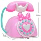 RANRANJJ Music Telephone Toy for 12-36 Month Boy Girl Kids-Best Christmas Birthday Gift (Color : Pink) RANRANJJ Music Telephone Toy for 12-36 Month Boy Girl Kids-Best Christmas Birthday Gift (Color : Pink)