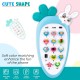 zest 4 toyz Mobile Phone Toys for Kids Smart Phone Cordless Feature Rabbit Mobile Musical Sound Toys with Smart Light Battery Operated Birthday Gifts for Girls Boys (Pack of 1 )Battery Included