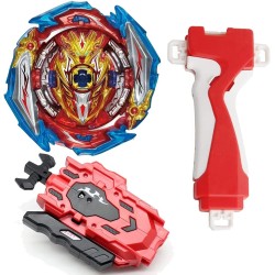 Bey Battle Evolution Blade Turbo God Bay B-173Infinite Achilles Gyro Burst Two-Way Launcher and Grip