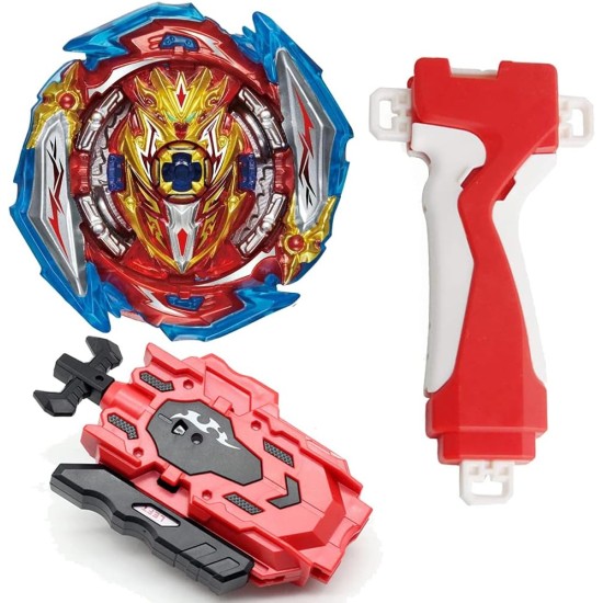 Bey Battle Evolution Blade Turbo God Bay B-173Infinite Achilles Gyro Burst Two-Way Launcher and Grip Bey Battle Evolution Blade Turbo God Bay B-173Infinite Achilles Gyro Burst Two-Way Launcher and Grip