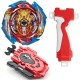 Bey Battle Evolution Blade Turbo God Bay B-173Infinite Achilles Gyro Burst Two-Way Launcher and Grip Bey Battle Evolution Blade Turbo God Bay B-173Infinite Achilles Gyro Burst Two-Way Launcher and Grip