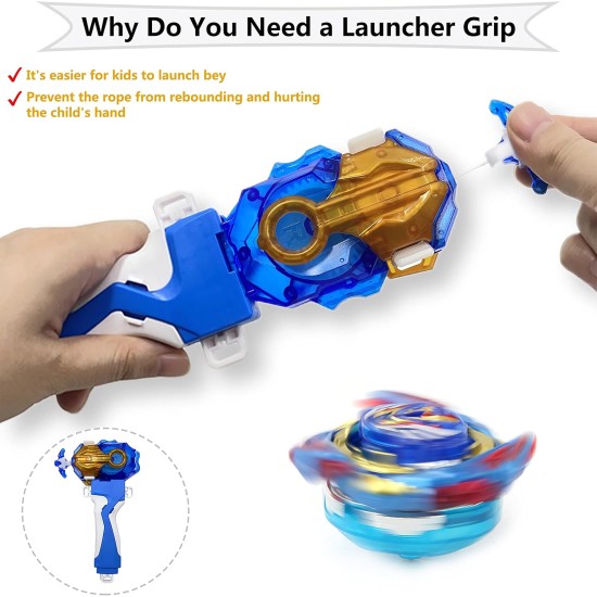 Bey Battling Tops Burst Dynamite Battle B-187 Savior Valkyrie.Sh-7 with Bey Blade Launcher Grip Right Spin DB Layer System Gyro Toys Set for Kids Children Boys Bey Battling Tops Burst Dynamite Battle B-187 Savior Valkyrie.Sh-7 with Bey Blade Launcher Grip Right Spin DB Layer System Gyro Toys Set for Kids Children Boys