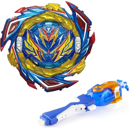 Bey Battling Tops Burst Dynamite Battle B-187 Savior Valkyrie.Sh-7 with Bey Blade Launcher Grip Right Spin DB Layer System Gyro Toys Set for Kids Children Boys Bey Battling Tops Burst Dynamite Battle B-187 Savior Valkyrie.Sh-7 with Bey Blade Launcher Grip Right Spin DB Layer System Gyro Toys Set for Kids Children Boys