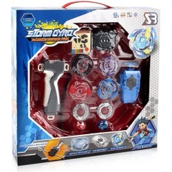 Generic 4pcs/set Beyblade Metal Fusion Fighting Gyro With Launcher&Arena Stadium Spinning Top Classic St